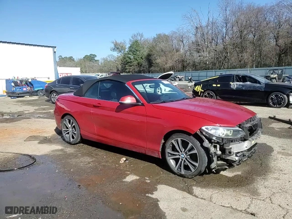 2017 BMW 2 Series 230i with VIN WBA2K9C54HV647236, listed as a Copart auction lot 87406564 with 96,182 mi miles and Salvage Title. Bid and sale history available at carsss.com. Image 13.