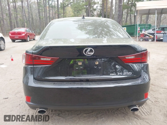 2014 Lexus IS 250 with VIN JTHCF1D26E5012773, listed as a IAAI auction lot 41890534 with 63,024 mi miles and . Bid and sale history available at DreamBid. Image 16.
