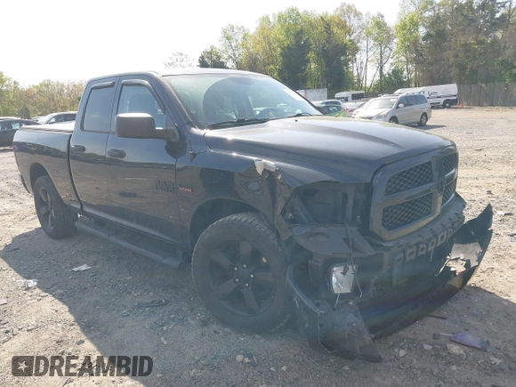 2016 Ram 1500 Express z VIN 1C6RR7FT4GS192486, wystawiony jako IAAI lot #42038616 z przebiegiem 162 825 mil mil oraz . Historia ofert i sprzedaży dostępna na DreamBid. Obrazek 1.