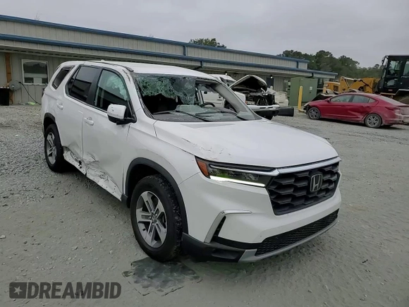 2023 Honda Pilot EX-L 8 Passenger with VIN 5FNYG2H41PB012669, listed as a Copart auction lot 78923604 with 21,953 mi miles and Salvage Title. Bid and sale history available at carsss.com. Image 14.