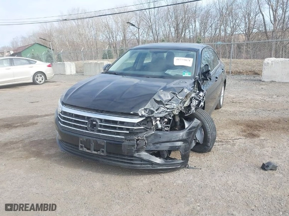 2019 Volkswagen Jetta S with VIN 3VWC57BU7KM084757, listed as a IAAI auction lot 41775071 with 37,211 mi miles. Bid and sale history available at carsss.com. Image 6.