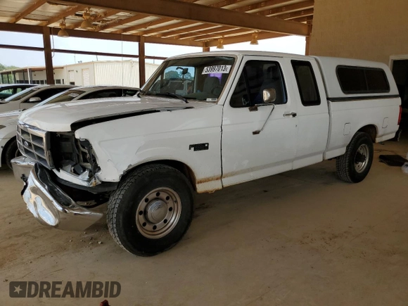 1997 Ford F-250 with VIN 1FTHX25F2VEC79419, listed as a Copart auction lot 53997013 with 321,335 mi miles and Salvage title. Bid and sale history available at DreamBid. Image 1.