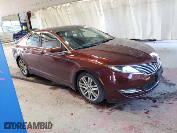 2015 Lincoln MKZ z VIN 3LN6L2J96FR600052, wystawiony jako Copart lot #56194715 z przebiegiem 259 911 mil mil oraz Szkoda całkowita • Salvage title. Historia ofert i sprzedaży dostępna na DreamBid. Obrazek 4.