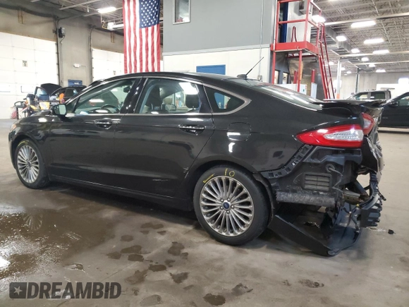 2013 Ford Fusion Titanium with VIN 3FA6P0K98DR281509, listed as a Copart auction lot 59550015 with 151,097 mi miles and Salvage title. Bid and sale history available at DreamBid. Image 2.