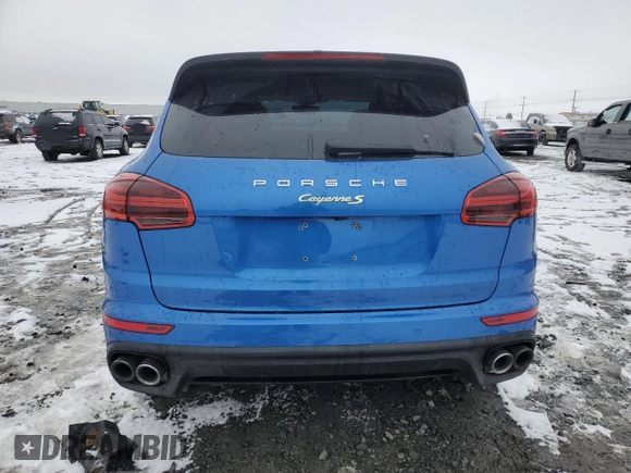 2017 Porsche Cayenne S E-Hybrid with VIN WP1AE2A2XHLA74262, listed as a Copart auction lot 41544075 with 29,837 mi miles and Salvage title. Bid and sale history available at DreamBid. Image 6.