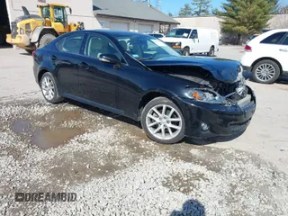 2012 Lexus IS 250 with VIN JTHCF5C29C5057616, listed as a IAAI auction lot 42016305 with 83,924 mi miles and . Bid and sale history available at DreamBid. Image 1.