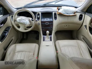 2008 Infiniti EX Journey with VIN JNKAJ09E68M302699, listed as a Copart auction lot 61257985 with 190,512 mi miles and Salvage title. Bid and sale history available at DreamBid. Image 8.