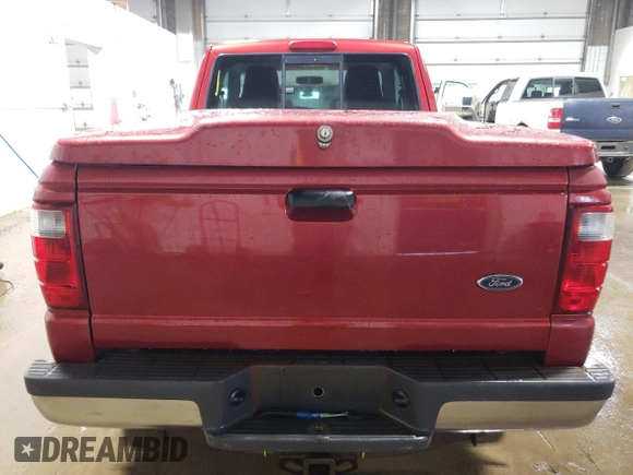 2004 Ford Ranger XL Fleet with VIN 1FTZR45E84PA31048, listed as a Copart auction lot 56982035 with 163,652 mi miles and Clean title. Bid and sale history available at DreamBid. Image 6.