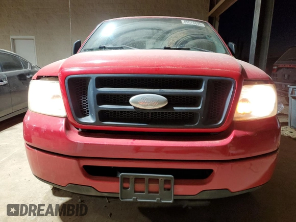 2006 Ford F-150 STX with VIN 1FTRF02296KA94302, listed as a Copart auction lot 89078895 with 184,750 mi miles and Salvage title. Bid and sale history available at DreamBid. Image 5.
