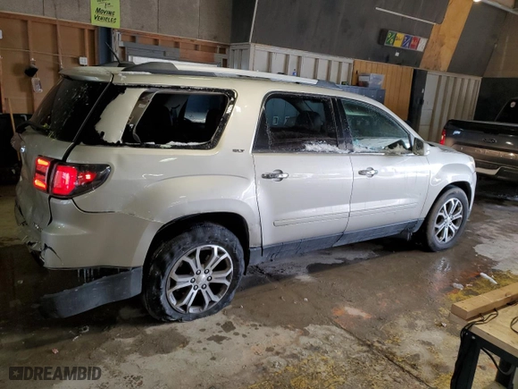 2016 GMC Acadia SLT with VIN 1GKKVRKD7GJ308466, listed as a Copart auction lot 45195955 with 184,931 mi miles and Salvage Title. Bid and sale history available at carsss.com. Image 3.