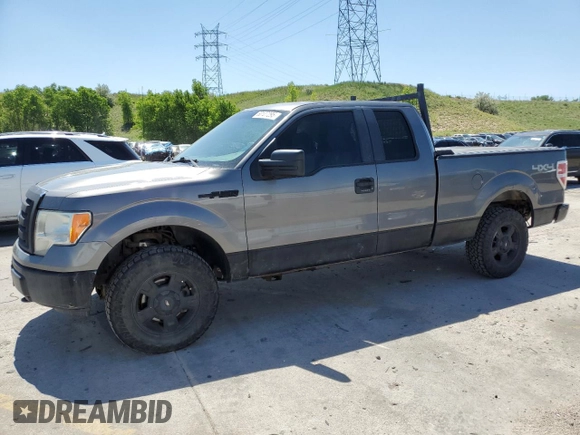 2009 Ford F-150 XL with VIN 1FTPX14V39FB18012, listed as a Copart auction lot 60127295 with 156,692 mi miles and Clean title. Bid and sale history available at DreamBid. Image 1.