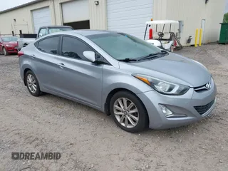 2015 Hyundai Elantra SE z VIN 5NPDH4AE0FH593656, wystawiony jako IAAI lot #42346608 z przebiegiem 153 562 mil mil oraz . Historia ofert i sprzedaży dostępna na DreamBid. Obrazek 1.