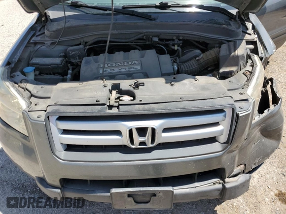 2007 Honda Pilot EX-L with VIN 5FNYF18547B005902, listed as a Copart auction lot 61966735 with 232,592 mi miles and Salvage title. Bid and sale history available at DreamBid. Image 11.