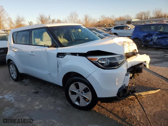2014 Kia Soul with VIN KNDJN2A28E7057949, listed as a Copart auction lot 77776653 with 0 mi miles and Salvage Title. Bid and sale history available at carsss.com. Image 4.
