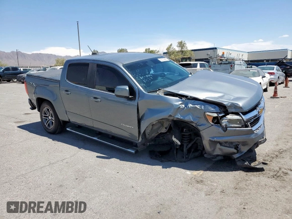 2020 Chevrolet Colorado 2WD LT with VIN 1GCGSCEN0L1110706, listed as a Copart auction lot 62019685 with 57,851 mi miles and Salvage title. Bid and sale history available at DreamBid. Image 4.