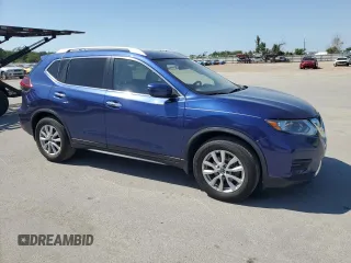 2020 Nissan Rogue SV with VIN KNMAT2MTXLP534033, listed as a Copart auction lot 52941045 with 58,509 mi miles and Non Repairable. Bid and sale history available at DreamBid. Image 4.