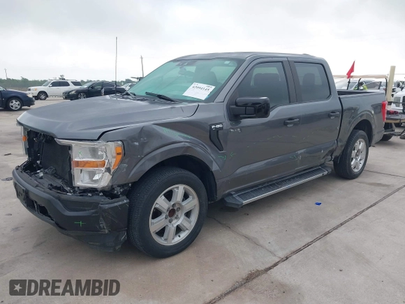 2021 Ford F-150 XL с VIN 1FTEW1CP9MFC03913, выставлен на аукционе IAAI как лот 42094145 с пробегом 58 147 миль миль и . История ставок и продаж доступна на DreamBid. Изображение 2.