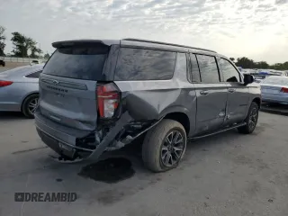 2021 Chevrolet Suburban Z71 с VIN 1GNSKDKD9MR385447, выставлен на аукционе Copart как лот 55764935 с пробегом 74 241 миль миль и Списание • Salvage title. История ставок и продаж доступна на DreamBid. Изображение 3.