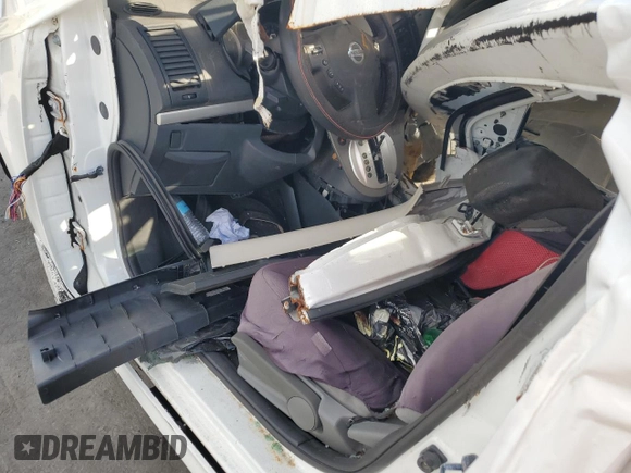 2010 Nissan Sentra SR with VIN 3N1AB6AP3AL633998, listed as a Copart auction lot 44884335 with Not Provided miles and Salvage Title. Bid and sale history available at DreamBid. Image 8.