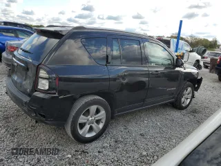 2017 Jeep Compass Sport SE with VIN 1C4NJCBA1HD124793, listed as a Copart auction lot 76044714 with 97,220 mi miles and Salvage title. Bid and sale history available at DreamBid. Image 3.