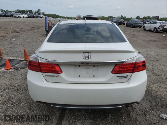 2015 Honda Accord Touring with VIN 1HGCR6F79FA003218, listed as a Copart auction lot 60108715 with 114,328 mi miles and Salvage title. Bid and sale history available at DreamBid. Image 6.