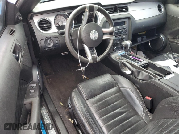 2011 Ford Mustang V6 with VIN 1ZVBP8EM0B5126716, listed as a Copart auction lot 76779624 with Not provided miles and Non repairable. Bid and sale history available at DreamBid. Image 8.