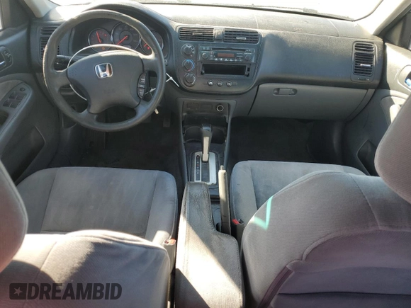 2004 Honda Civic EX with VIN 2HGES26834H549834, listed as a Copart auction lot 86941284 with 244,100 mi miles and Clean Title. Bid and sale history available at DreamBid. Image 8.