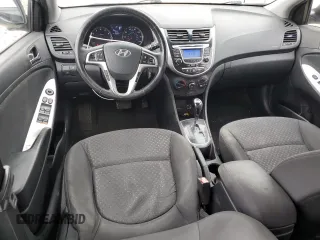 2012 Hyundai Accent SE with VIN KMHCU5AE7CU054509, listed as a Copart auction lot 57726645 with 93,631 mi miles and Salvage title. Bid and sale history available at DreamBid. Image 8.