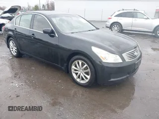 2007 Infiniti G35 Sedan G35x with VIN JNKBV61F27M809243, listed as a IAAI auction lot 41810167 with 131,676 mi miles. Bid and sale history available at carsss.com. Image 1.