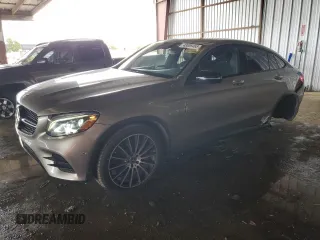 2019 Mercedes-Benz GLC with VIN WDC0J4KB9KF541156, listed as a Copart auction lot 43655465 with 60,107 mi miles and Salvage Title. Bid and sale history available at carsss.com. Image 1.