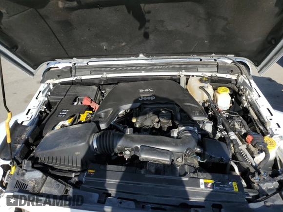 2021 Jeep Gladiator Sport S with VIN 1C6HJTAG3ML508147, listed as a Copart auction lot 56986865 with 43,407 mi miles and Salvage title. Bid and sale history available at DreamBid. Image 11.