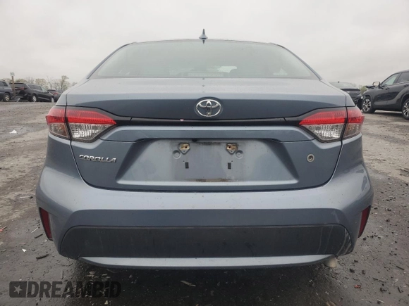 2020 Toyota Corolla L with VIN 5YFDPRAE9LP052278, listed as a Copart auction lot 52086835 with 45,971 mi miles and Salvage Title. Bid and sale history available at carsss.com. Image 6.
