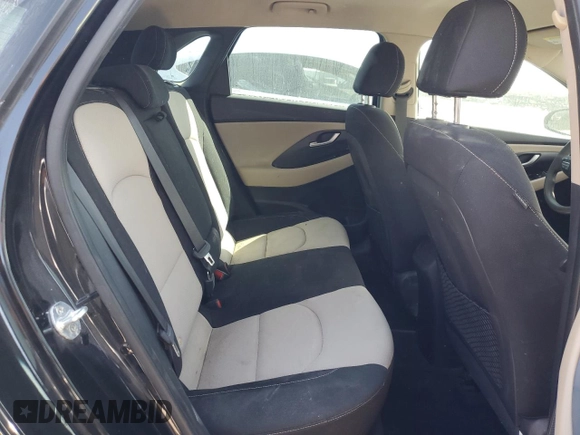 2018 Hyundai Elantra GT with VIN KMHH35LE0JU071557, listed as a Copart auction lot 74634034 with 35,238 mi miles and Non Repairable. Bid and sale history available at carsss.com. Image 10.