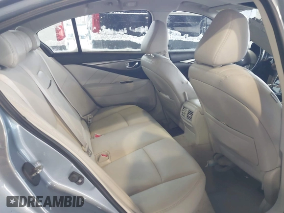 2015 Infiniti Q50 Premium with VIN JN1BV7AR4FM399046, listed as a IAAI auction lot 41560885 with 143,488 mi miles and . Bid and sale history available at DreamBid. Image 8.