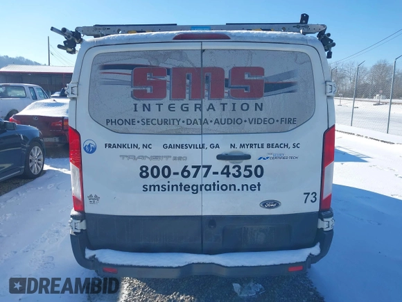 2016 Ford Transit Cargo with VIN 1FTYR1ZM6GKA70265, listed as a IAAI auction lot 41209043 with 156,112 mi miles and . Bid and sale history available at DreamBid. Image 16.