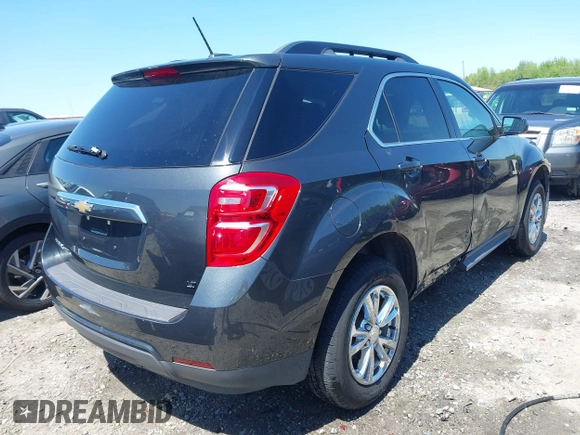 2017 Chevrolet Equinox LT with VIN 2GNFLFEK5H6134740, listed as a IAAI auction lot 41997815 with 128,297 mi miles. Bid and sale history available at carsss.com. Image 4.