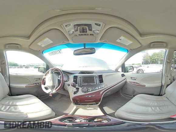 2011 Toyota Sienna XLE AAS with VIN 5TDYK3DC5BS094699, listed as a Copart auction lot 61583905 with 245,035 mi miles and Salvage title. Bid and sale history available at DreamBid. Image 15.