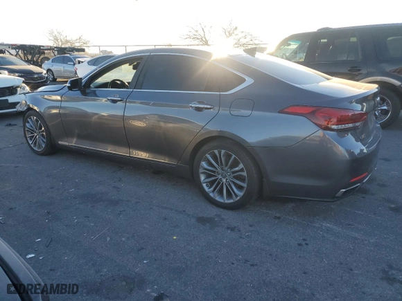 2016 Hyundai Genesis 3.8L with VIN KMHGN4JE5GU114818, listed as a Copart auction lot 88043335 with 74,061 mi miles and Salvage Title. Bid and sale history available at carsss.com. Image 2.