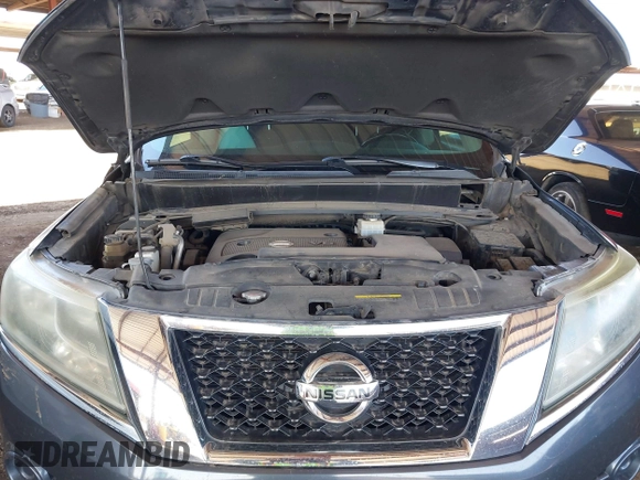 2014 Nissan Pathfinder SV z VIN 5N1AR2MM4EC654746, wystawiony jako IAAI lot #42009849 z przebiegiem 154 827 mil mil oraz . Historia ofert i sprzedaży dostępna na DreamBid. Obrazek 10.