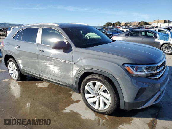 2021 Volkswagen Atlas SE with VIN 1V2JC2CA8MC232764, listed as a Copart auction lot 85885294 with 76,563 mi miles and Clean title. Bid and sale history available at DreamBid. Image 4.