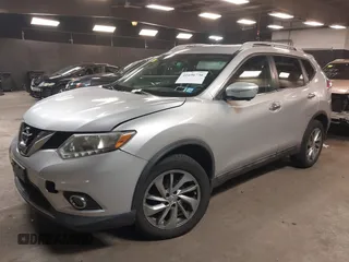 2014 Nissan Rogue SV with VIN 5N1AT2MV4EC838109, listed as a IAAI auction lot 41696736 with 148,761 mi miles and . Bid and sale history available at carsss.com. Image 2.