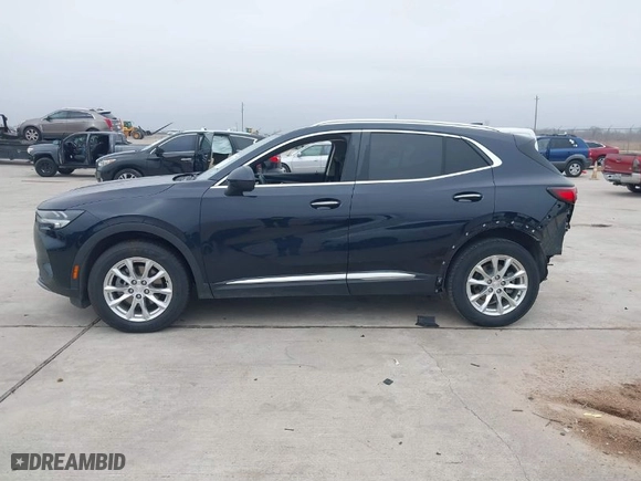 2021 Buick Envision Preferred with VIN LRBAZLR46MD088003, listed as a IAAI auction lot 41452631 with 81,837 mi miles. Bid and sale history available at carsss.com. Image 14.