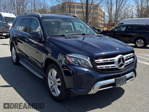 2017 Mercedes-Benz GLS with VIN 4JGDF6EE9HA963228, listed as a Copart auction lot 55315025 with 145,176 mi miles and Clean Title. Bid and sale history available at carsss.com. Image 2.