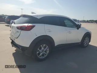 2018 Mazda CX-3 Sport with VIN JM1DKDB76J0309289, listed as a Copart auction lot 50413075 with 57,455 mi miles and Salvage Title. Bid and sale history available at DreamBid. Image 3.
