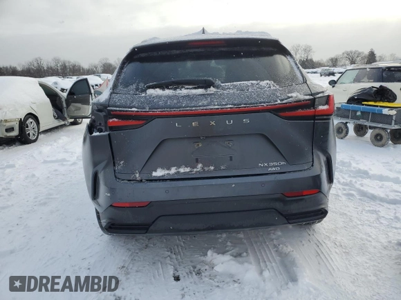 2023 Lexus NX with VIN 2T2GKCEZ0PC010167, listed as a Copart auction lot 87414864 with 19,752 mi miles and Salvage Title. Bid and sale history available at carsss.com. Image 6.