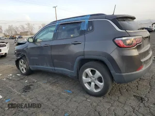 2020 Jeep Compass Latitude with VIN 3C4NJCBB4LT141325, listed as a Copart auction lot 43410945 with 52,691 mi miles and Salvage Title. Bid and sale history available at carsss.com. Image 2.