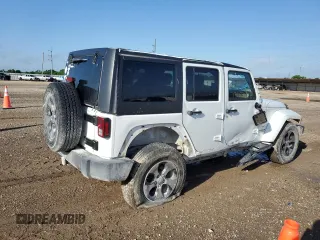 2016 Jeep Wrangler Unlimited Sahara with VIN 1C4BJWEG6GL301301, listed as a Copart auction lot 54362595 with 110,295 mi miles and Salvage title. Bid and sale history available at DreamBid. Image 3.
