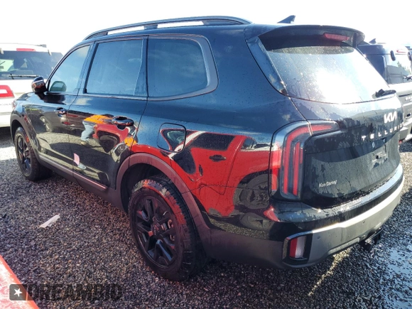 2023 Kia Telluride SX X-Line with VIN 5XYP5DGC7PG387559, listed as a Copart auction lot 73749914 with 15,971 mi miles and Non repairable. Bid and sale history available at DreamBid. Image 2.