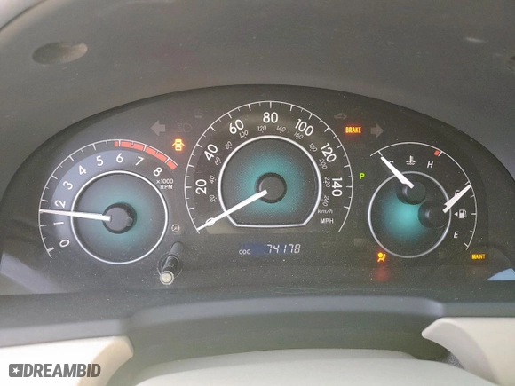 2008 Toyota Camry Solara SE with VIN 4T1FA38P78U154554, listed as a Copart auction lot 50254515 with 74,178 mi miles and Salvage Title. Bid and sale history available at carsss.com. Image 9.