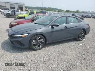 2024 Hyundai Elantra SEL with VIN KMHLS4DG8RU759163, listed as a Copart auction lot 58369745 with 7,751 mi miles and Salvage title. Bid and sale history available at DreamBid. Image 1.